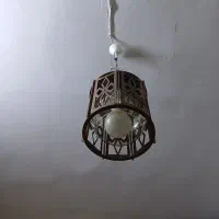 لوستر چوبی