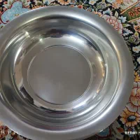 لگن استیل و در قابلمه