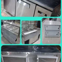 فریزر میز کاری ۱۷۰سانتی بدونه برفک درحدنو