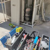تعمیرات گازگیری کولر سرویس نصب بازکردن نشت یابی