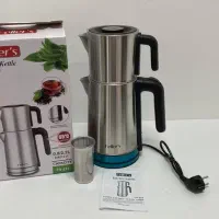 چای ساز فلر مدل FS-222 قوری و کتری استیل