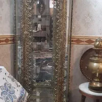 دو عدد ویترین برنجی