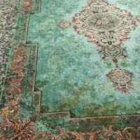 فرش ماشینی در حد نو هنور شسته نشدن