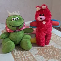 عروسک خاله قورباغه و خرسی