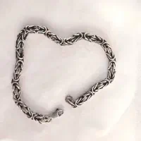 دستبند دیسکوفر (کرال) نقره ۹۲۵ دستساز