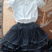 شومیزودامن دخترانه