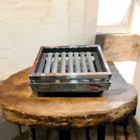 منقل کباب پز گازی جنس اعلا گازشهر و کپسول
