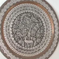 سینی قلمزنی صنایع دستی