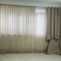 پرده ی حریر و دستک