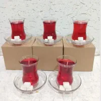 شمع  مدل چای