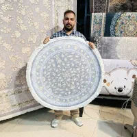 فرشینه گرد ۱ متری ۱۲۰۰ گرم ( فقط عمده )