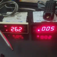 کنترل دما و رطوبت همراه سنسور