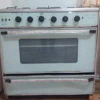 اجاق گاز فر دار کار کرده