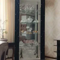 بوفه سفید مشکی نو
