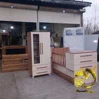 سیسمونی *تخت*کودک نوزاد نوجوان 2منظوره