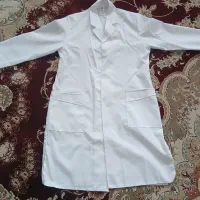 روپوش سفید آزمایشگاه/پزشکی/پرستاری