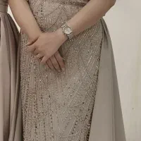 لباس مجلسی بژ رنگ