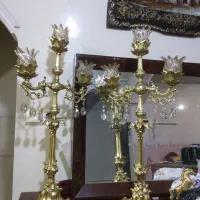 یک جفت شمعدان آنتیک