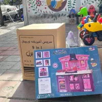 اسباب بازی آشپزخانه مدل شیر اب دار