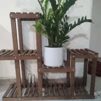 استند چوبی گلدان
