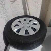لاستیک پژو همراه با رینگ نو