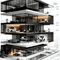 فروش واحد آپارتمانی ۱۳۴ متری فول/ شهرک مدرس طبقه ۵