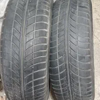 یک جفت لاستیک کارکرده سالم و بدون آپارات