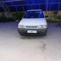 پراید ۸۹ شاسی سالم سفید رنگ