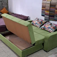 مبل تخت شو کاناپه تخت شو مدل ملینا