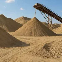 حمل ماسه شکسته دوبارشور شن بادومی نخودی،مخلوط