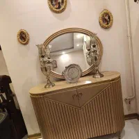 ایینه کنسول تمام چوب ولوازم منزل ،عطیقه