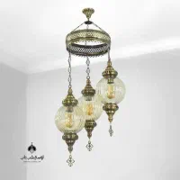 لوستر مراکشی سه شعله