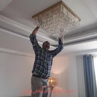 نصاب‌و‌مونتاژ.تخصص‌‌در‌ا‌نواع‌لوستر‌‌|خدمات پیشه و مهارت|سنندج, |دیوار