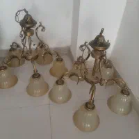 لوستر طرح برنز