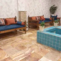 سنتی تشک تخت و پشتی (سفره‌خانه‌ای)مدل افشار