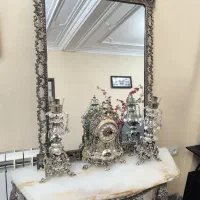 آینه و شمعدان برنج