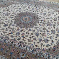 جفت فرش ۹ متری دستبافت،سالم ،تمیز و خوش نقش