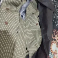 کت شلوار خط خطی درحد اک