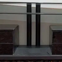 میز تلویزیون شیشه ای
