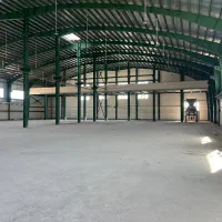 سالن 1250 متر محوطه 1200 برق 200