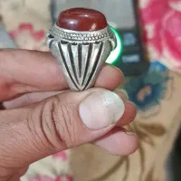 انگشتر عقیق یمنی کهنه اصل
