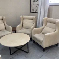 جلو میلی سنگ مرمر با پایه فلزی