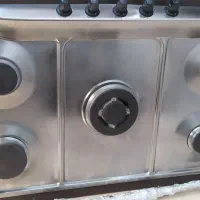 هود و گاز رومیزی و سینک ظرفشویی
