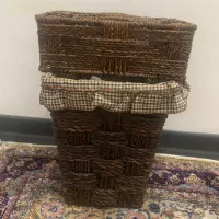 جای دستمال وسطل زباله