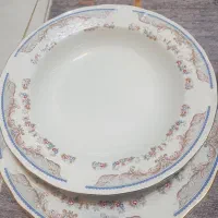 سرویس چینی ۱۲ نفره لبه طلایی