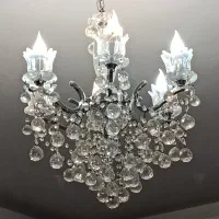 فروش لوستر شیش شاخه در حد نو