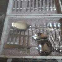 دست ۴۰ تیکه قاشق و چنگال