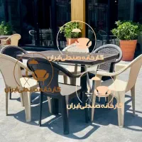 میز و صندلی پلاستیکی مدل الما غذاخوری مراسم مسجد