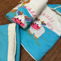 ۲ عدد سرویس خواب مناسب دوقلوها + پتو زیپ دار