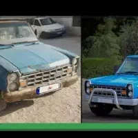 نیسان وانت اسقاطی سه تن و هشتصد